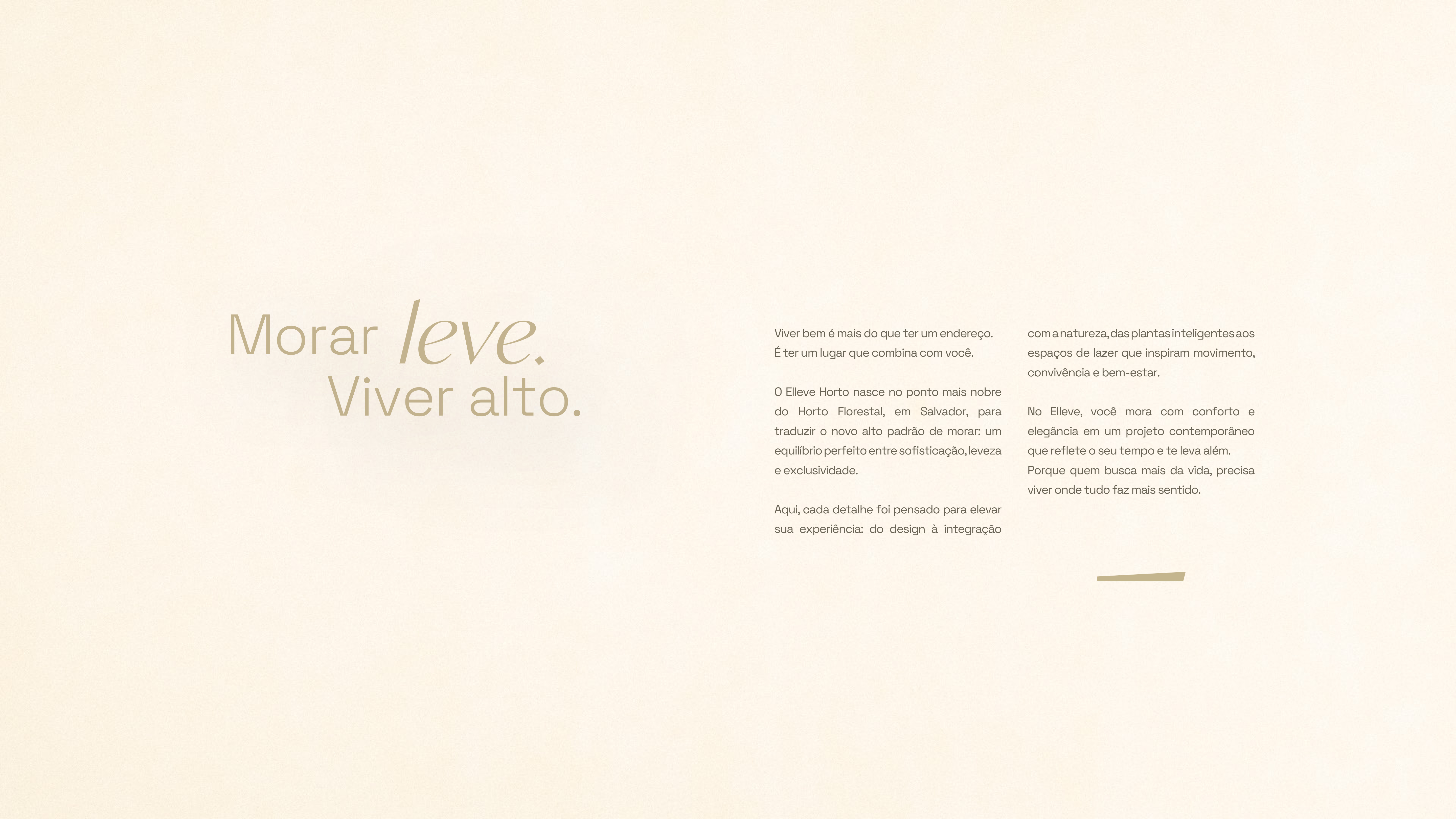 Imagem 2 do material de apresentação do empreendimento Elleve Horto