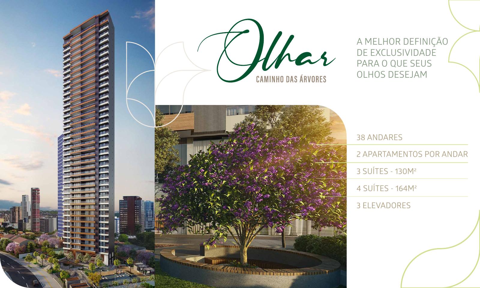 Imagem 1 do material de apresentação do empreendimento Olhar Caminho das Árvores